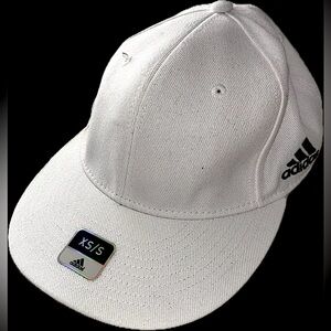 Adidas new with tags white adidas cap one size fits all brand new !!